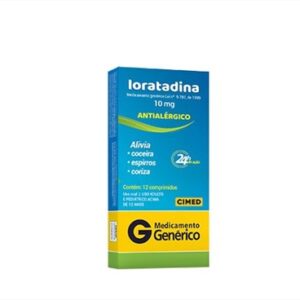 LORATADINA 10MG CX 12 COMP