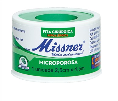 FITA CIRURGICA MICROPOROS C/1 UN 2,5 CM X 4,5 M