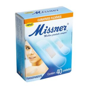 CURATIVOS FLEXIVEIS TRANSPARENTE C/40 UND -MISSNER