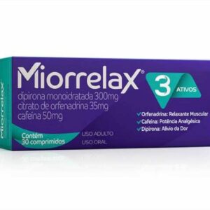 MIORRELAX 300+50+35MG CX 30 COMP