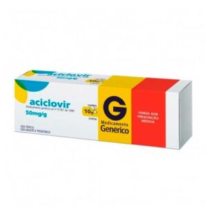 ACICLOVIR 50MG/G CREM DERM BG 10G