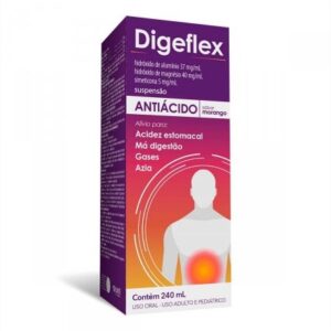 DIGEFLEX 240 ML SUS SABOR MORANGO / OUT HIDROXID