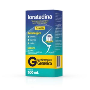 LORATADINA 1MG/ML 100ML XPE