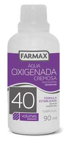 AGUA OXIG 40 VOL CREM C/90 ML