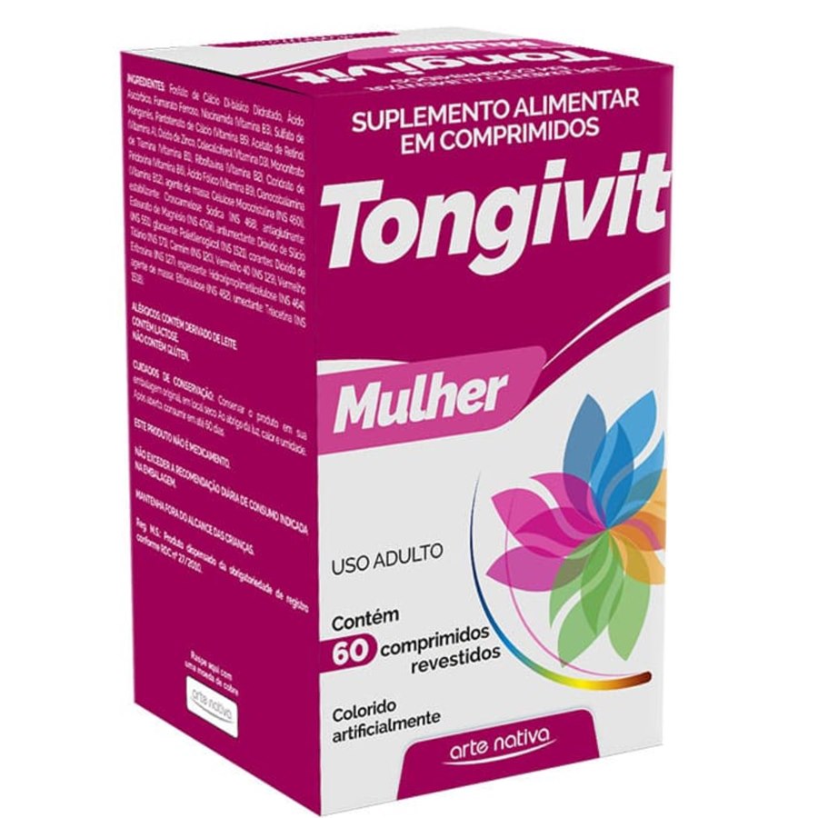 TONGIVIT MULHER C/60 COMP - SUPLEMENTO ALIMENTAR