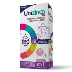UNIZINCO 0,5MG/ML SUS GOT FR 10ML